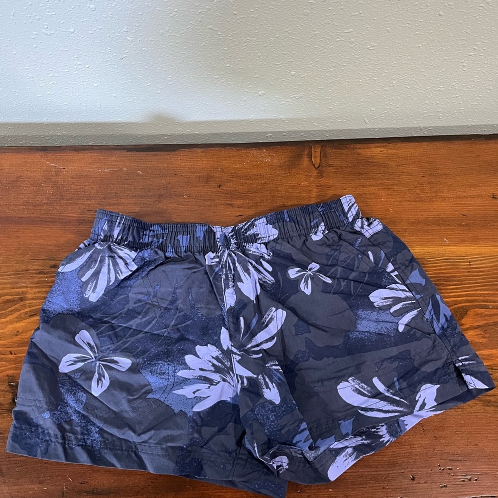 Floral Blue Women's Shorts